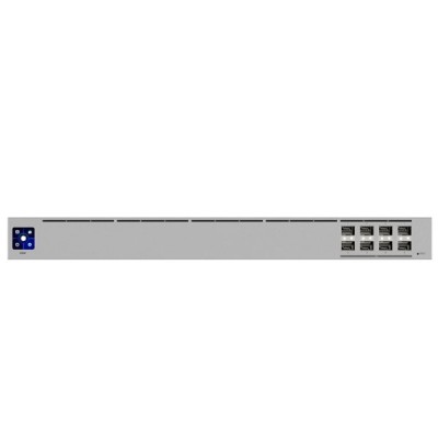 Ubiquiti USW-Aggregation 8-Port, Layer 2 Switch 10G SFP+ Connections , Rack-Mountable Steel Case