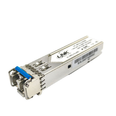 Link UT-901G-LC80 1.25G SFP Transceiver Module ZX Single-Mode (SM) 1550nm, Duplex LC Connector, 80 Km. (Cisco, TP-Link, MikroTik & Other Compatible)