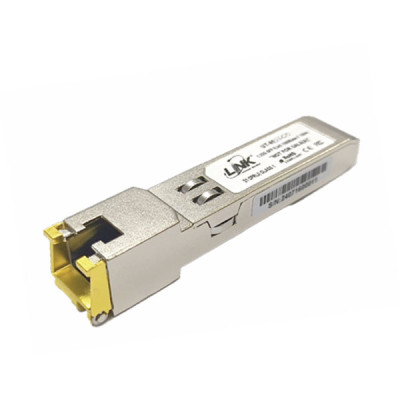 Link UT-903T-LC 1.25G SFP RJ45 Copper Gigabit Transceiver 10/100/1000Base-T, 100m. (Link, Cisco, MikroTik, & Other)