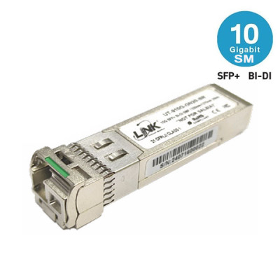Link UT-910G-LC10-BR 10G SFP+ Bi-Di Single-Mode (SM) 1330nm/1270nm 10 km. Simplex LC Connector (Link, Cisco, & Other Compatible)