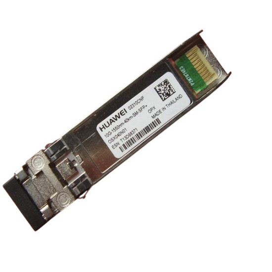 Huawei OSX040N01 Optical Transceiver Module, SFP+, 10G, Single-Mode, 1550nm, 40km, Duplex LC Connector