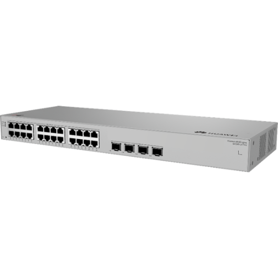 Huawei S220S-24T4J Managed Gigabit Layer 2 Switch 24ports 10/100/1000BASE-T, 4 ports 2.5GE SFP, Built-in AC power, Fanless