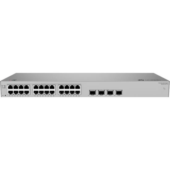 Huawei eKIT S310S-24T4J Managed Gigabit Layer2 Switch 24ports 10/100/1000BASE-T, 4 ports 2.5GE SFP, Built-in AC power, Fanless