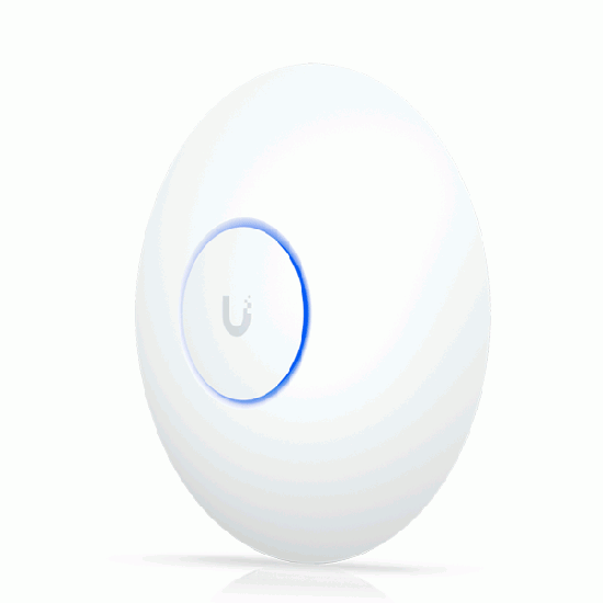 Ubiquiti U7-LR (UniFi 7 Long-Range) Ceiling Wall Mount Wi-Fi 7 Dual Band Access Point Speed 4.98 Gbps, 1 x 2.5 GbE RJ45 ports, PoE+ Support (PoE not included)