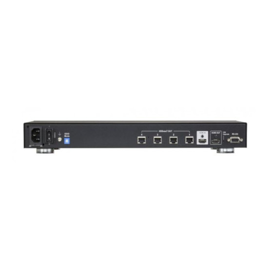 ATEN VS1814T 4 PORT HDBASET HDMI OVER SINGLE CAT 5 SPLITTER