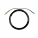 Link UFH9862-100 FTTH FLAT ASSEMBLY 100M, SC/APC to SC/APC, 1C Fiber Optic Cable, Indoor-Outdoor, LSZH