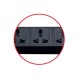 Link CH-10406 Power Distribution Unit 6 Universal Outlet (Circuit Breaker 16A + Power Plug 16A)