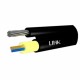 Link UFH9501R FTTH ROUND 1C, Fiber Optic Standard Drop Cable, Indoor-Outdoor, LSZH  (TOT & NT Compatible)