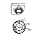 HIKVISION DS-2CE78D0T-IT3FS Analog Turret Camera 2M, HD 1080P, 40m Smart IR  Bright night imaging, BUILT-IN MIC, IP67 water proof and Dust resistant