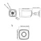 HIKVISION DS-2CE17D0T-IT5F(C) Analog Bullet Camera 2M, HD 1080P, Day/Night 80m IR, Water proof and Dust resistant IP67