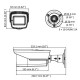 HIKVISION DS-2CE19H0T-AIT3ZF(C) Analog Bullet Camera 5M CMOS Image Sensor,  IR 40m, One port for four switchable signals (TVI/AHD/CVI/CVBS), Water proof and Dust resistant IP67