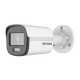 HIKVISION DS-2CE12KF0T-FS Mini Bullet Camera 3K ColorVu,  2.8 mm, 3.6 mm fixed focal lens. 5 MP high performance CMOS, 2960 x 1665 resolution 24/7 color imaging with F1.0 aperture.  White Light Range 40M High quality audio, Built-in mic. Water and dust re