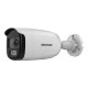 HIKVISION DS-2CE12UF3T-PIRXO Bullet PIR Siren Audio 4K Camera ColorVu, 2.8 mm, 3.6mm fixed focal lens 3840 × 2160 resolution 24/7 color imaging White Light Range 40M Bright night imaging,  Built-in speaker, Water and dust resistant (IP67)