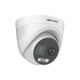 HIKVISION DS-2CE72KF3T-PIRXO Turret PIR Siren Audio 3K Camera ColorVu, 2.8 mm, 3.6mm fixed focal lens 2960 × 1665 resolution 24/7 color imaging White Light Range 20M Bright night imaging,  Built-in speaker, Water and dust resistant (IP67)