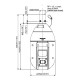 i-PRO WV-S6532LN 2MP IR, Outdoor PTZ dome network camera with iA, 22x Zoom, Color night vision, H.265								