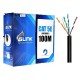 GLINK GL5002 CAT5E Outdoor UTP Cable, Black Color, 100M/Pull Reel in Box	