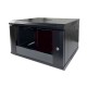 GLINK NC6U(45CM) BL Wall Rack (60x45x37cm) 6U Black