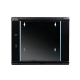 GLINK GC9U(60) BL Wall Rack 9U (60x60x50cm) Black Network cabinet 40+10cm Removable side panels easy to install and maintain