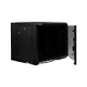GLINK GC9U(60) BL Wall Rack 9U (60x60x50cm) Black Network cabinet 40+10cm Removable side panels easy to install and maintain