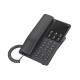 Grandstream GHP621W Desktop Hotel Phone w/ built-in WiFi, 3-way audio conferencing, Black