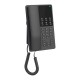 Grandstream GHP621W Desktop Hotel Phone w/ built-in WiFi, 3-way audio conferencing, Black