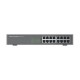 Grandstream GWN7702P Unmanaged Gigabit Switch 16 Ports 10/100/1000 Mbps RJ45, 8 ports POE af/at, Compatible with all brands and devices