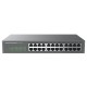 Grandstream GWN7703 24-Port Gigabit high-speed Unmanaged Network Switch, Auto MDI/MDIX crossover for all ports, Green technology reduces power consumption, Desktop/Rack-Mount