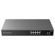 Grandstream GWN7801 Enterprise Layer 2+ managed network switches 8 ports x 10/100/1000Mbps, POE, 2 x SFP, Desktop/ Wall-Mount