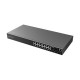 Grandstream GWN7802P Enterprise Layer 2+ Managed Network Gigabit Switch 16 Ports PoE af/at 10/100/1000 Mbps RJ45, 4 ports SPF Desktop/ Wall-Mount