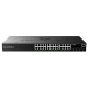 Grandstream GWN7803P Enterprise Layer 2+ Managed Network Gigabit Switch 24 Ports PoE af/at 10/100/1000 Mbps RJ45, 4 ports SPF Desktop/ Wall-Mount
