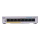 Cisco CBS110-8PP-D-EU 8-Ports Gigabit 10/100/1000 Mbps, PoE 4 ports, Unmanaged Desktop Switch