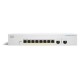Cisco CBS220-8FP-E-2G-EU Smart Switch L2 Managed 8 ports Gigabit with Full PoE Power Budget 130 W, 2 Gigabit SFP, Ext PS, Rack mount Include , Adepter DC