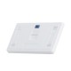 Link US-2121A Face Plate 1 Port With Shutter/Icon/Lable ID, White color
