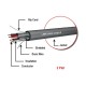 Link CB-0422AA BAS Control Cable Twisted Pair TC 4C 22 AWG, 2 Pair Cable for Electroic, Audio, RS485 Control and Instrument