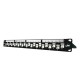 Link US-3324S Shield CAT 6A PATCH PANEL 24 Port Auto Shutter w/Cable Management