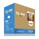 GLINK GLG5004 cat5E Gold series, Indoor Cable, White Color 305 M./Pull Reel in Box	