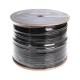 GLINK GL6006 Cat6 Outdoor UTP Cable Double Jacket, Black Color, 305M/Roll in Box	