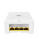Huawei eKitEngine AP265E AX3000 Dual-Band 5-Port Wi-Fi 6 Wall Plate Wireless Access Point Make SME Network Easier and Smarter , 1 Port PoE input (802.3af) + 4 x 10M/100M/GE
