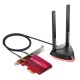 tp-link Archer TX3000E Wi-Fi 6 Bluetooth 5.2 PCIe Adapter, 2× High Gain External Antennas, MU-MIMO, OFDMA, WPA3, Bluetooth 5.2