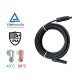 Link CB-5054B-05 Path Cord Solar Cable, 4.0 mm², 5 M. Black Color w/Sealed Pakaging								