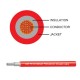 Link CB-1025AR PV Solar Cable, 62930 IEC131, H1Z2Z2-K, (1,500V), 1x2.5 mm² Red Color 1,000 m./Roll.								