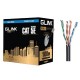 GLINK GLG5002 cat5E Gold series, Outdoor UTP Cable, Black Color, 100M/Pull Reel in Box