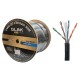 GLINK GLG6006 cat6 Gold series, Outdoor UTP Cable, Black Color, 305M/Roll in Box