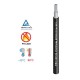 Link CB-1025AB PV Solar Cable, 62930 IEC131, H1Z2Z2-K, (1,500V), 1x2.5 mm² Black Color 1,000 m./Roll.								