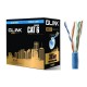GLINK GLG6003 cat6 Gold series Indoor UTP Cable, Blue Color, 305M/Pull Reel in Box	