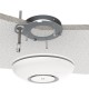 Mikrotik RbcAPGi-5acD2nD (cAP ac) Dual-band 2.4 / 5GHz Wireless Access Point for Mounting on a Ceiling or Wall with 2x Gigabit Ethernet ports (1 with PoE output), PoE 802.3af/at Support, 24V 1.2A power adapter + Gigabit PoE injector (Included)