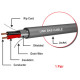Link CB-0318AAP-1 BAS Control Cable Tinned Copper Twisted Pair Foil SHIELD 2C 18 AWG, 1 Pair Outdor Cable (100M/Reel)