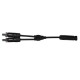 Link CB-1014 MC4 Y-Branch Cable , 2 to 1 w/Connector (Pair), 1500V, TUV Standard, (4.0 mm² and 6.0 mm²) 								