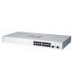 Cisco CBS220-16T-2G-EU CBS220 Smart Gigabit Switch L2 Managed 16 Port 10x100x1000, 2x1G SFP, Rackmount 1U