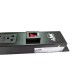 Link CH-10312A PDU 12 TIS Outlet w/Cable 3 M. + Lighting Switch w/Guard , 16A, Electronic Circuit Breaker